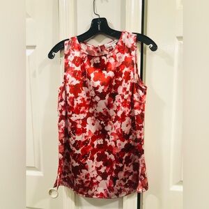 ST JOHN Silk Sleeves Top.